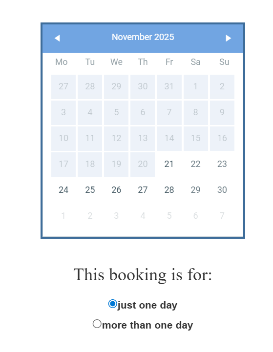 choose your date for bouncy castle hire